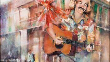 Jimmy Buffett portrait sale to benefit 6-year-old cancer patient